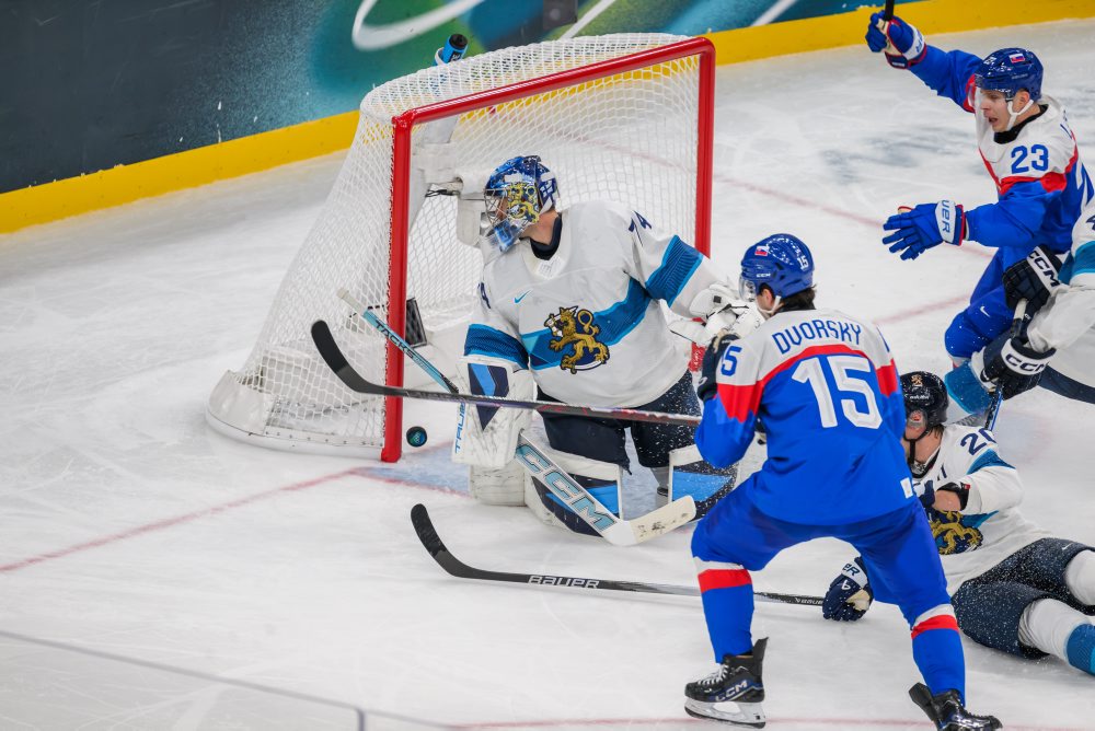 Zo zápasu Slovensko - Fínsko