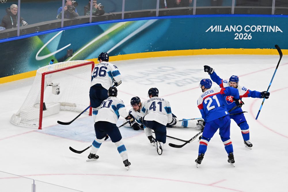 Zo zápasu Slovensko - Fínsko