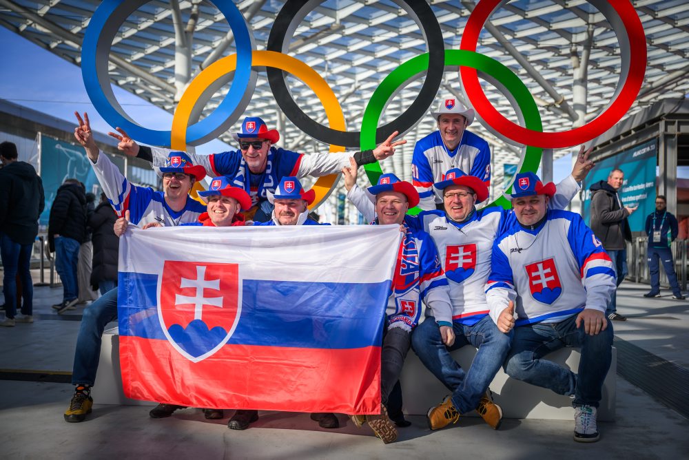 Fanúšikovia pred zápasom Taliansko - Slovensko 