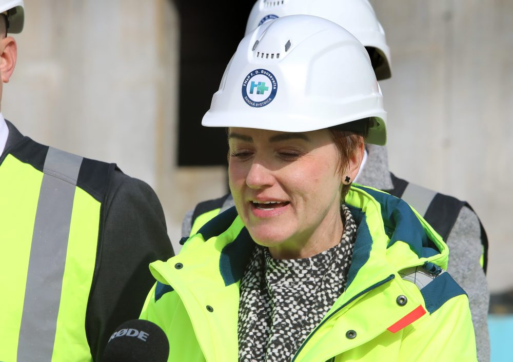 B. Bystrica: Výstavba novej nemocnice pokračuje tempom jedno poschodie za 20 dní