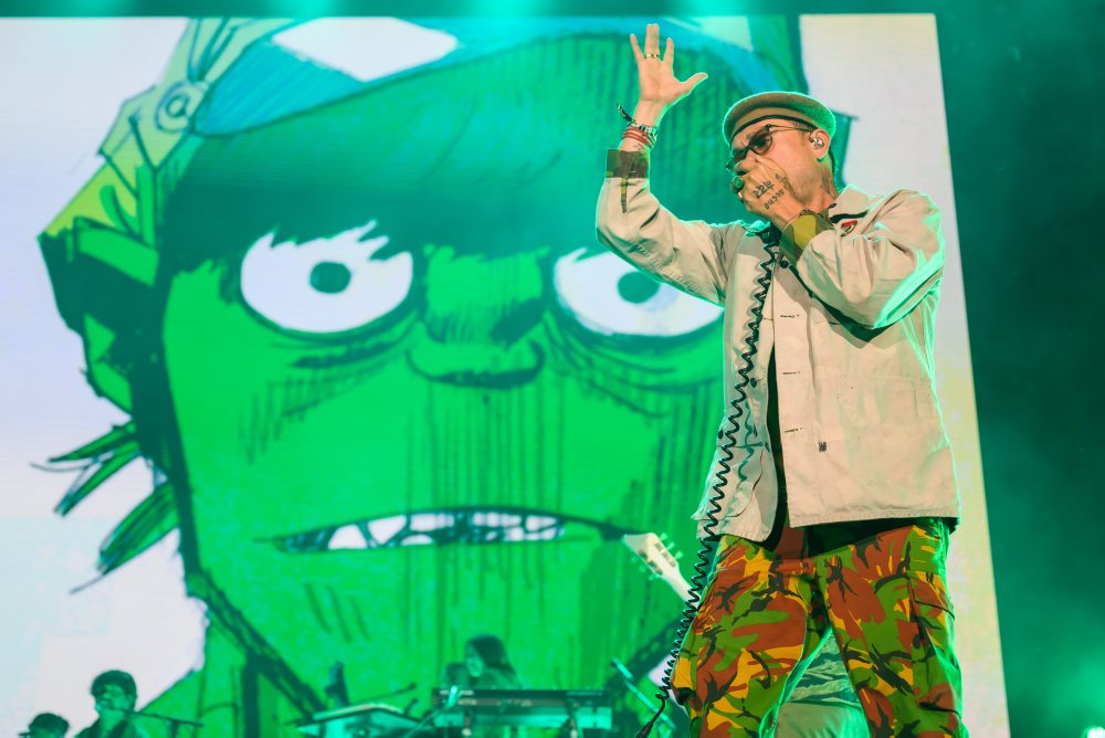 Gorillaz vystúpili na Pohode v Trenčíne s 20-člennou zostavou