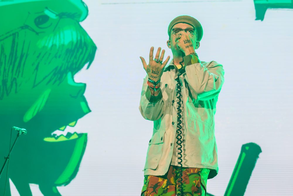 Gorillaz vystúpili na Pohode v Trenčíne s 20-člennou zostavou