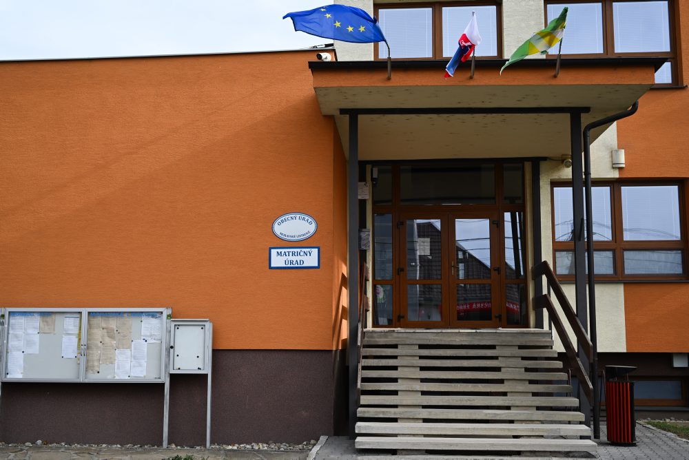 Obecný úrad v obci Moravské Lieskové