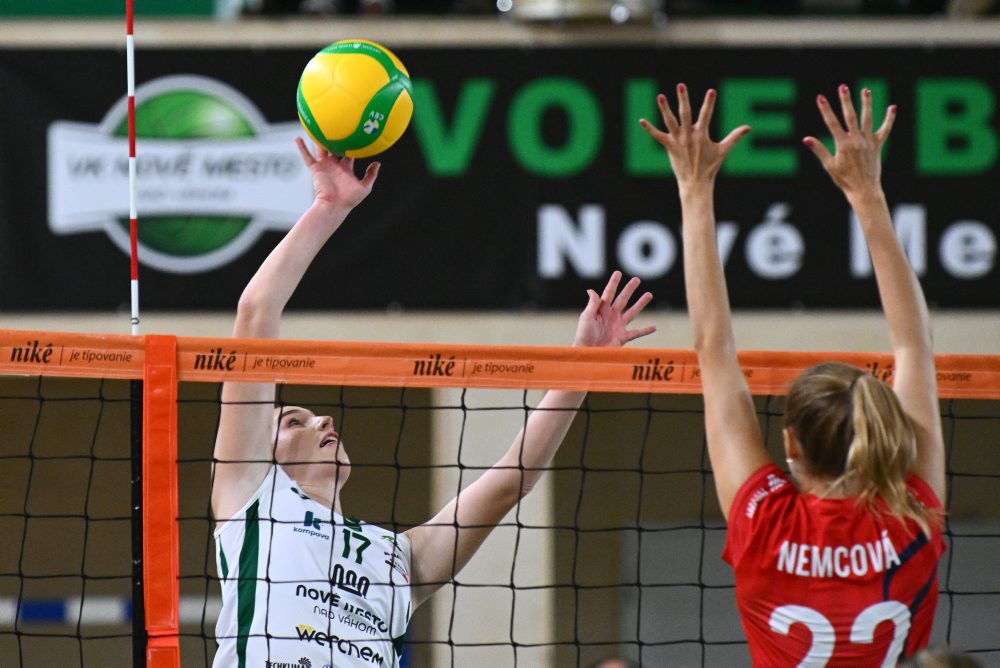 2. kolo volejbalovej Niké extraligy žien: VK Nové Mesto nad Váhom a Kooperativa Slávia EUBA