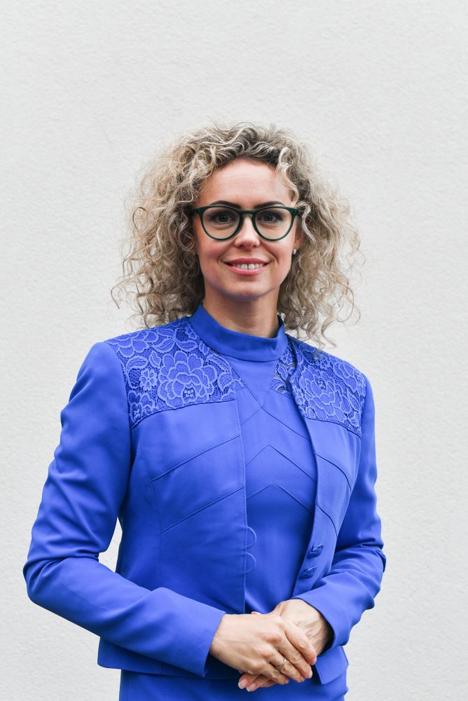 Kandidátka na post predsedníčky Trenčianskeho samosprávneho kraja Natália Svítková