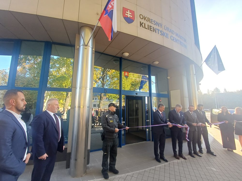 MV SR: V Martine oficiálne otvorili nové klientske centrum, funguje od júla