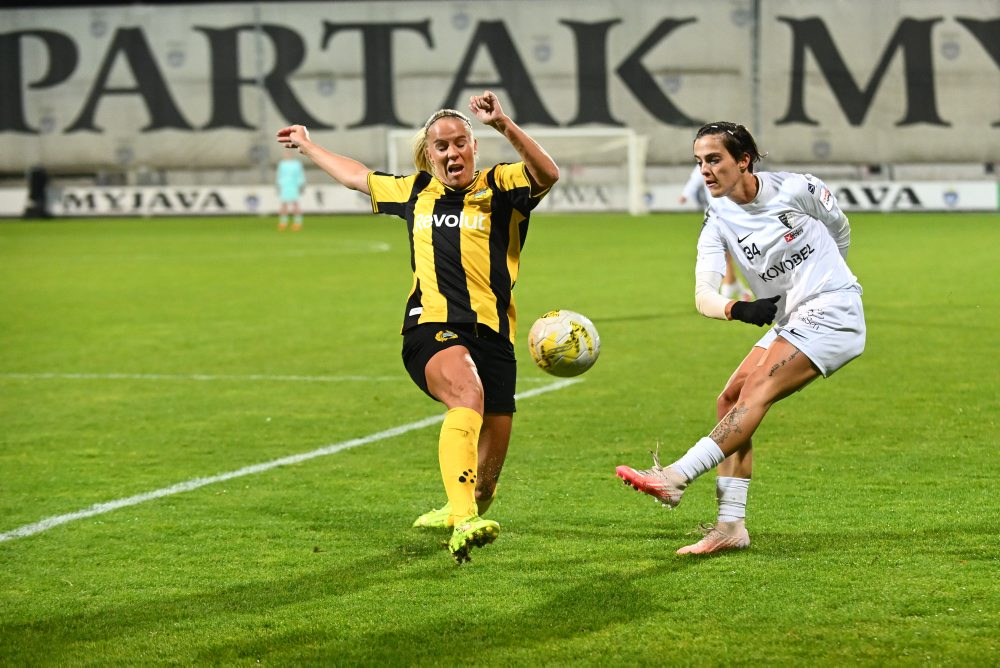 FUTBAL-ŽENY: Osemfinále Európskeho pohára žien: Spartak Myjava - Hammarby IF