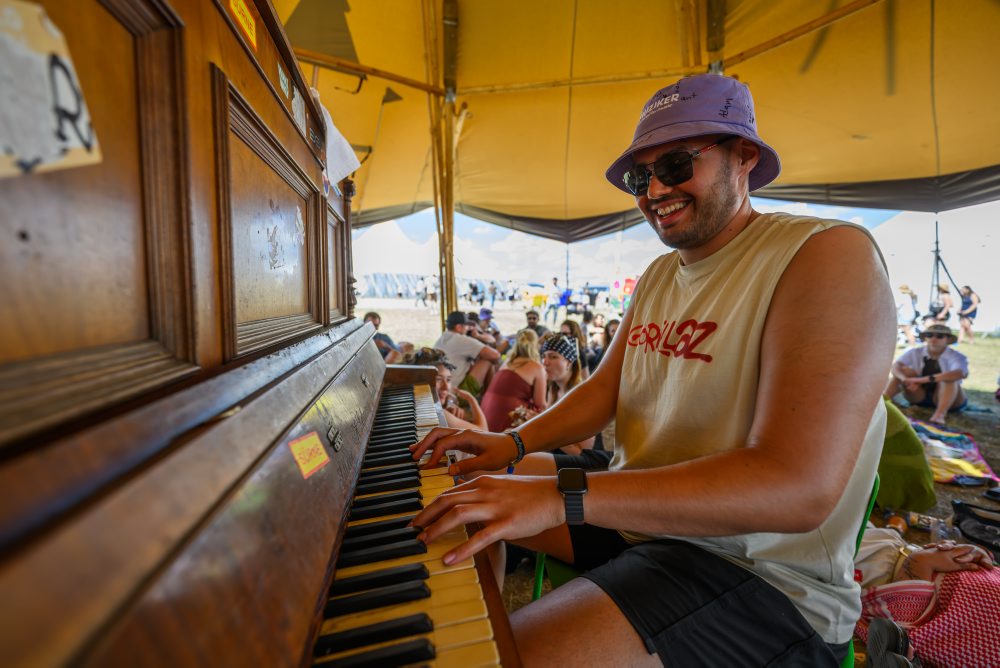 Štvrtý deň festivalu Pohoda na letisku v Trenčíne