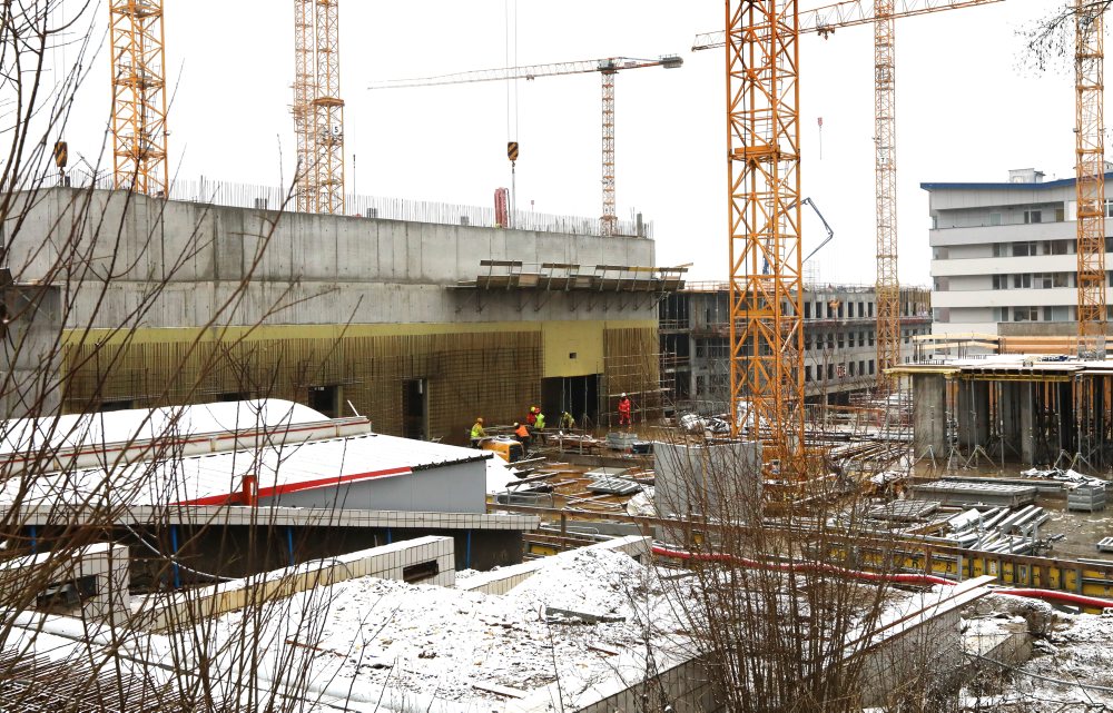 Výstavba Fakultnej nemocnice s poliklinikou F.D. Roosevelta v Banskej Bystrici