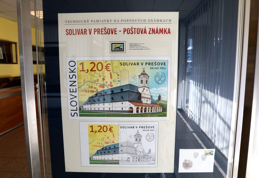 Výstava "Technické pamiatky na poštových známkach" v Poštovom múzeu Slovenskej pošty v Banskej Bystrici