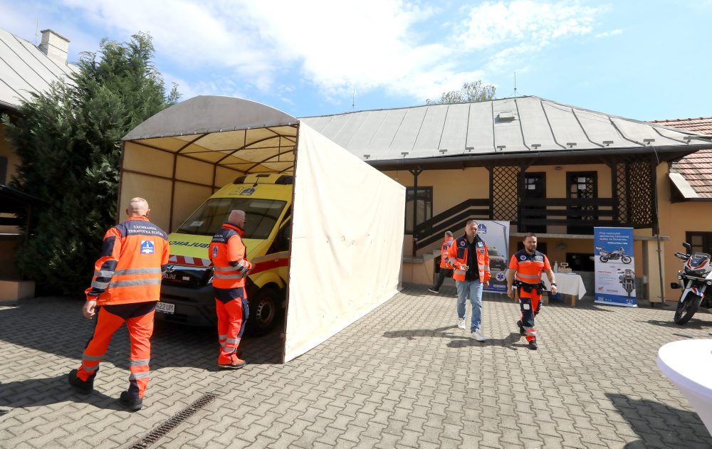 Otvorenie novej stanice ZZS vo Zvolenskej Slatine