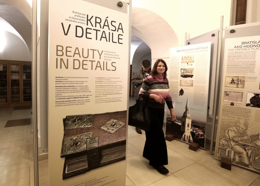 Otvorenie výstavy Krása v detaile. Bratislavské antifonáre zo Slovenského národného archívu