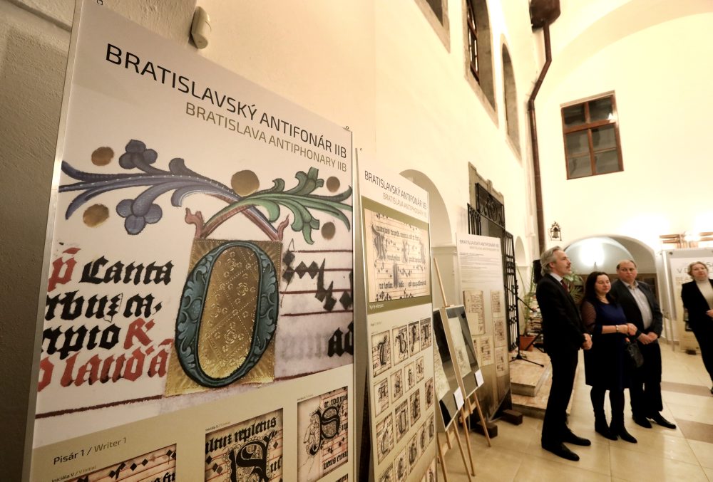 Otvorenie výstavy Krása v detaile. Bratislavské antifonáre zo Slovenského národného archívu