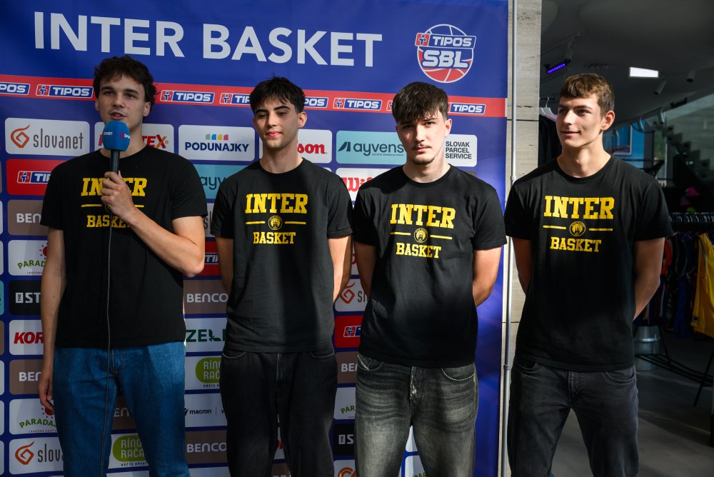 Tlačová konferencia Interu Basket v Bratislave