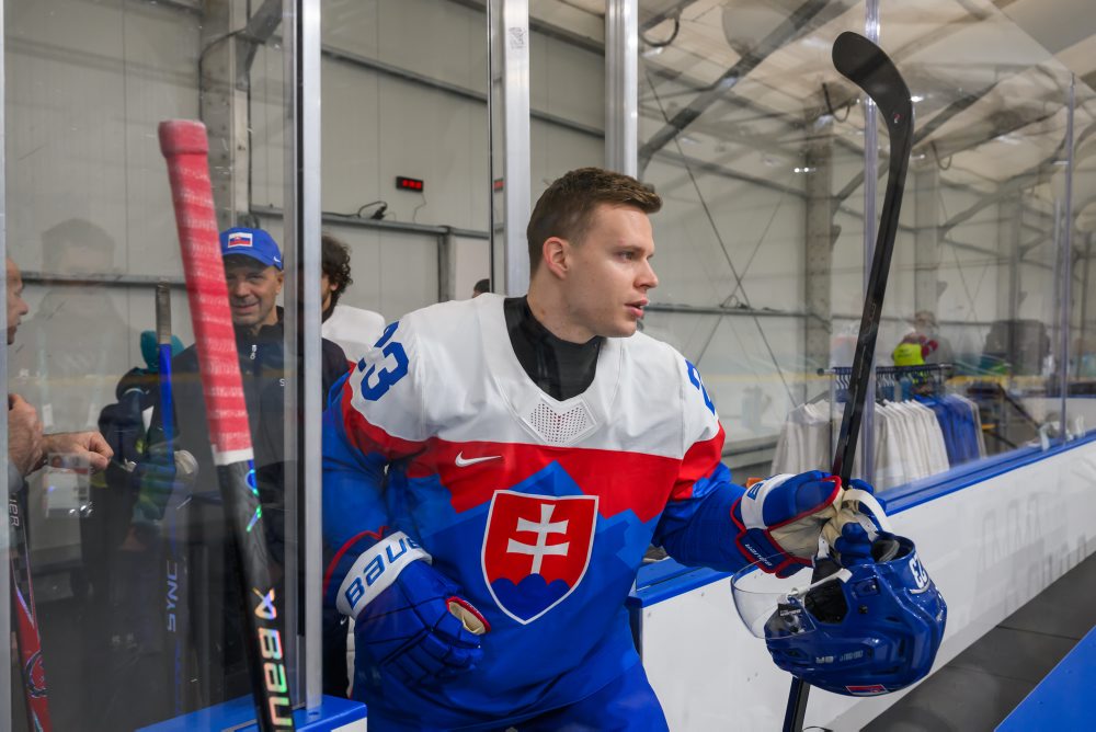 Tréning na štvrťfinálový duel na ZOH26 v Miláne  