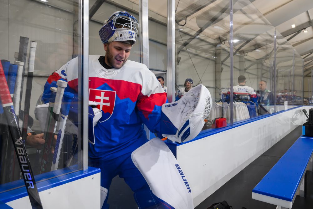Tréning na štvrťfinálový duel na ZOH26 v Miláne  