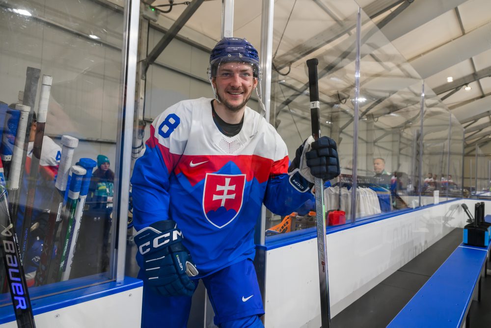 Tréning na štvrťfinálový duel na ZOH26 v Miláne  