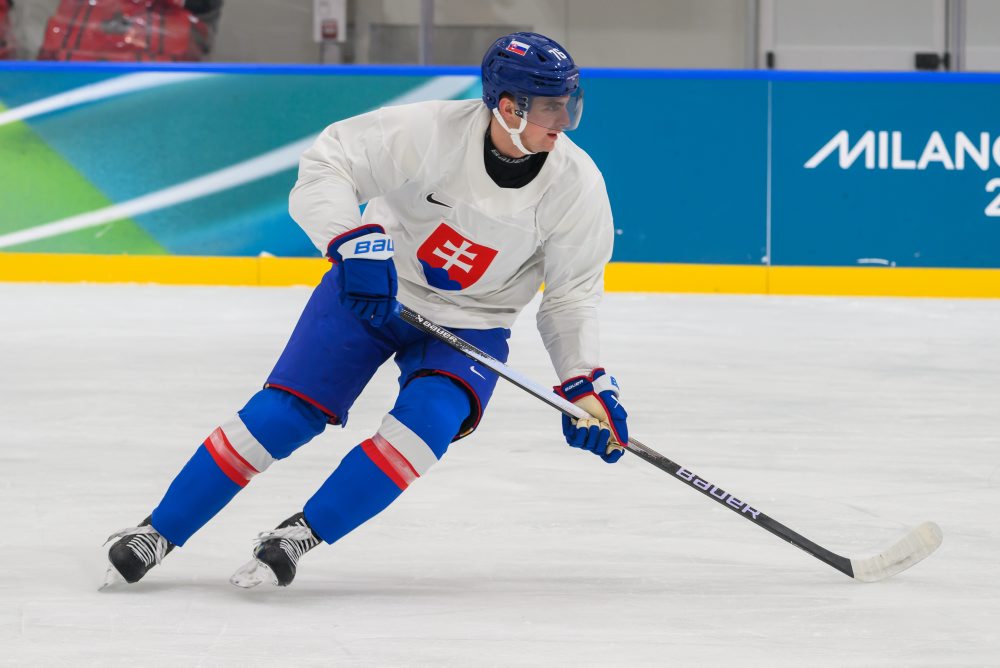 Tréning na štvrťfinálový duel na ZOH26 v Miláne  