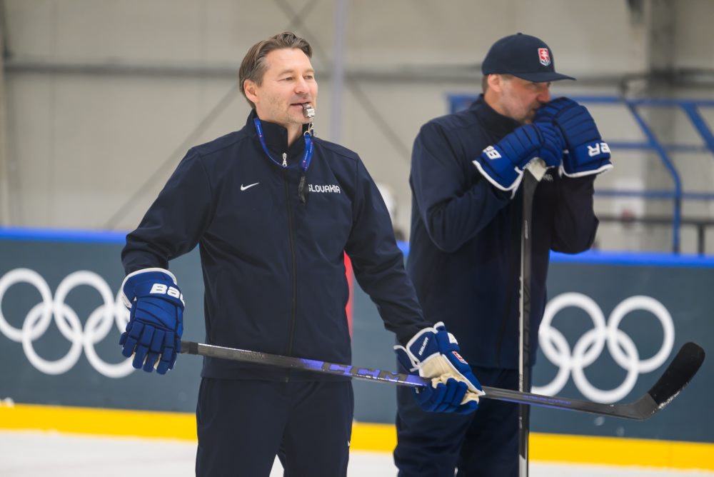 Tréning na štvrťfinálový duel na ZOH26 v Miláne  