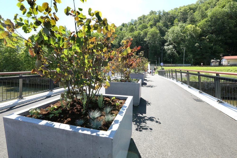 Nový most pri železničnej stanici v Banskej Bystrici
