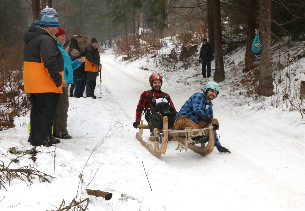 Krnohové preteky v obci Valaská