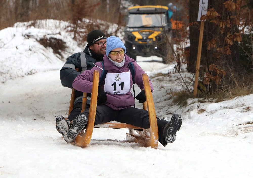 Krnohové preteky v obci Valaská