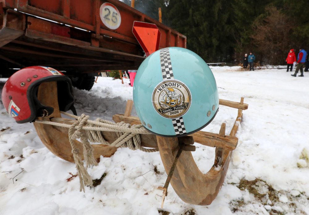 Krnohové preteky v obci Valaská
