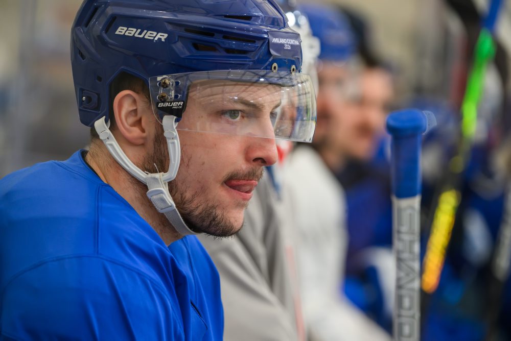 Tréning na štvrťfinálový duel na ZOH26 v Miláne