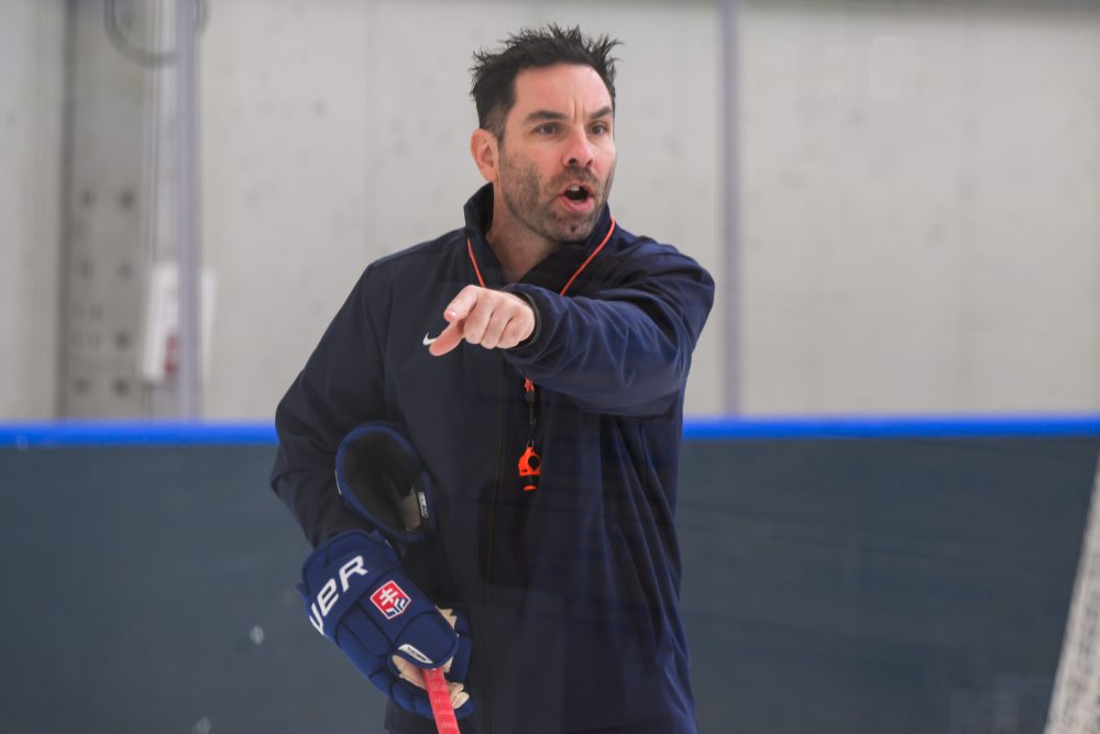 Tréning na štvrťfinálový duel na ZOH26 v Miláne