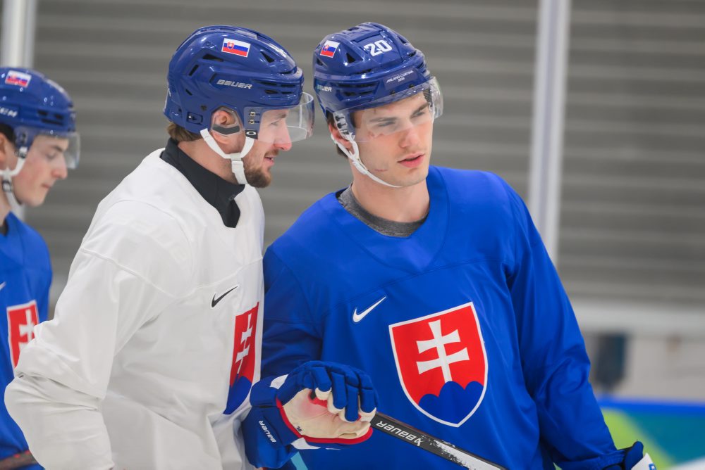 Tréning na štvrťfinálový duel na ZOH26 v Miláne