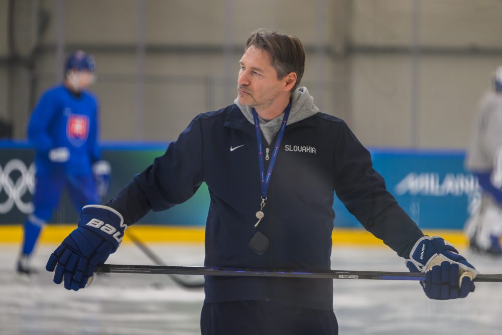 Tréning na štvrťfinálový duel na ZOH26 v Miláne