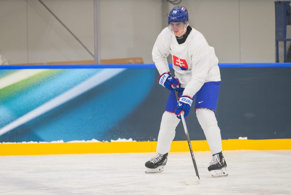 Tréning na štvrťfinálový duel na ZOH26 v Miláne