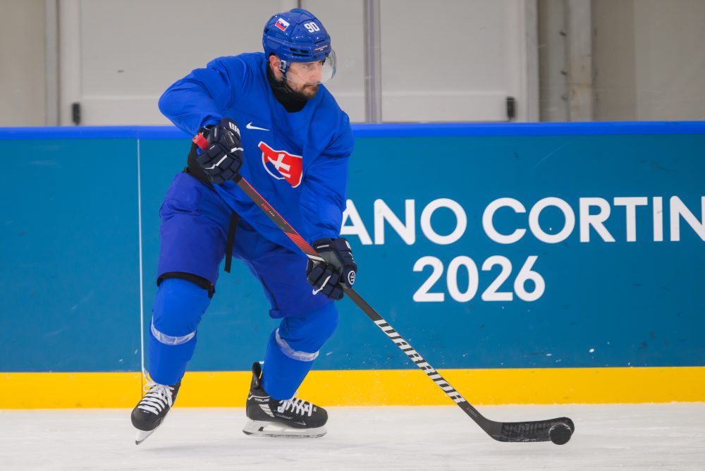 Tréning na štvrťfinálový duel na ZOH26 v Miláne
