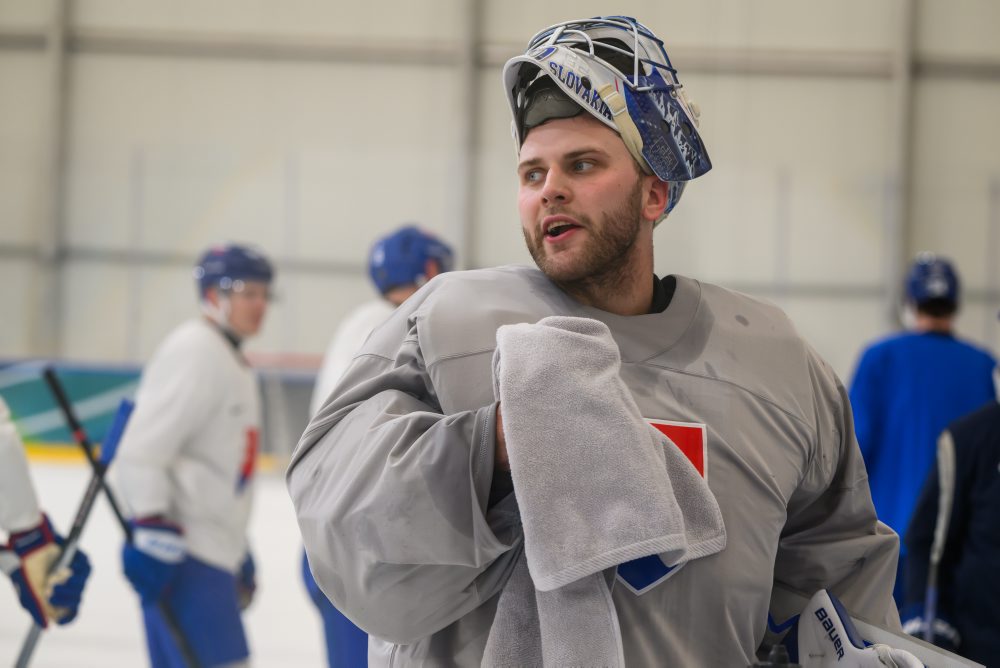 Tréning na štvrťfinálový duel na ZOH26 v Miláne