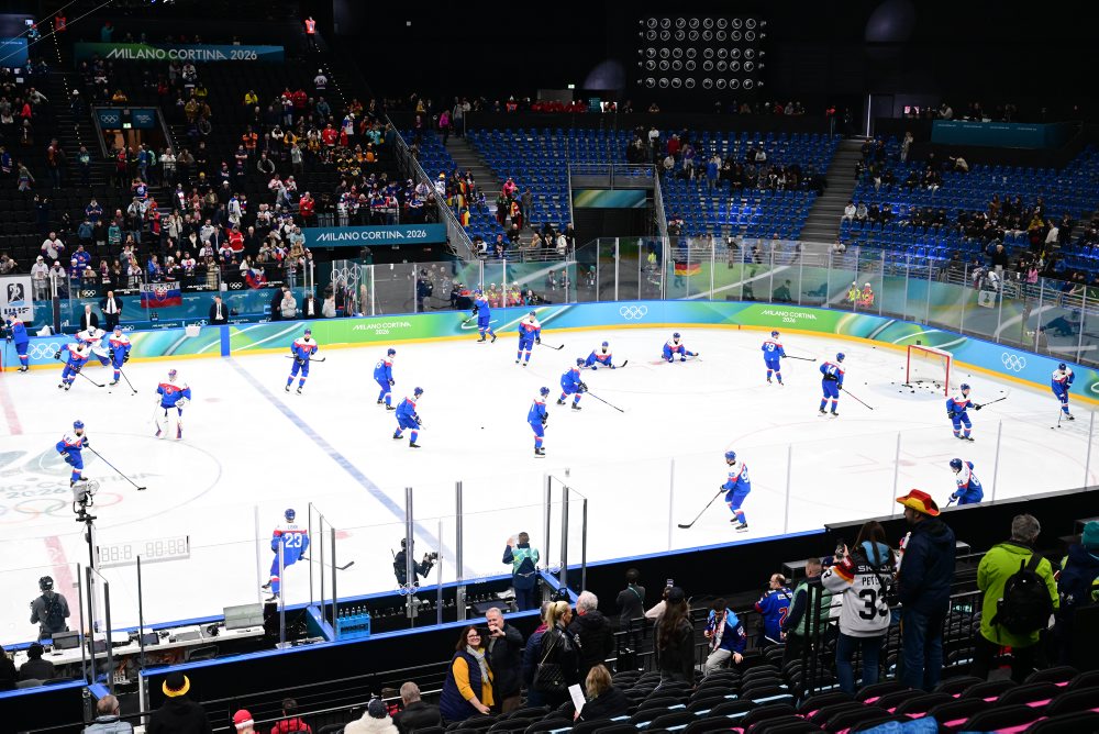 Zo štvrťfinálového zápasu Slovensko - Nemecko