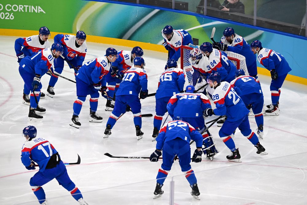 Zo štvrťfinálového zápasu Slovensko - Nemecko