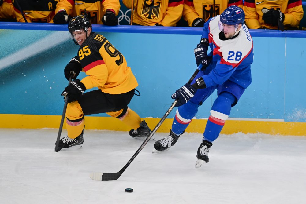 Zo štvrťfinálového zápasu Slovensko - Nemecko