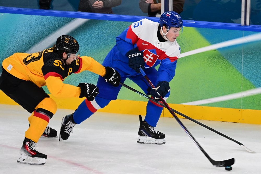 Zo štvrťfinálového zápasu Slovensko - Nemecko