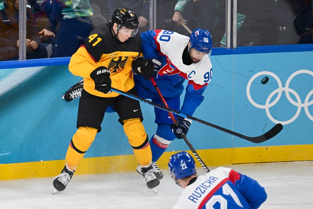 Zo štvrťfinálového zápasu Slovensko - Nemecko