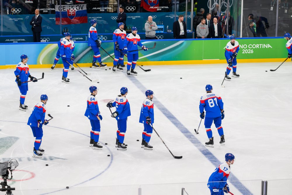 Zo štvrťfinálového zápasu Slovensko - Nemecko