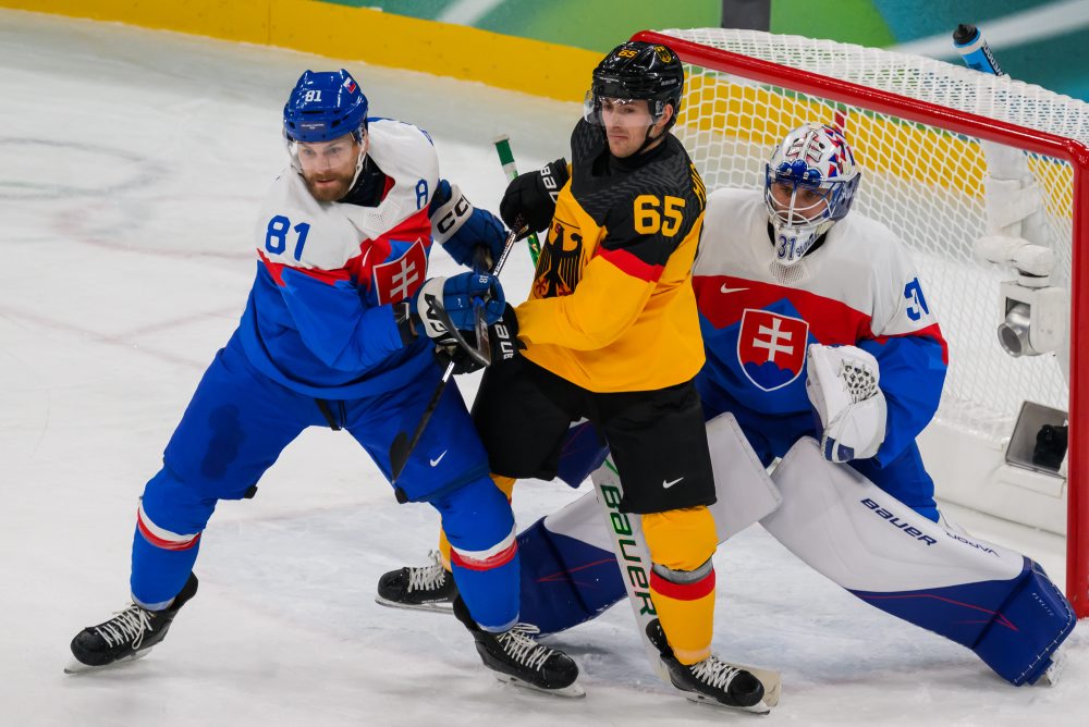 Zo štvrťfinálového zápasu Slovensko - Nemecko