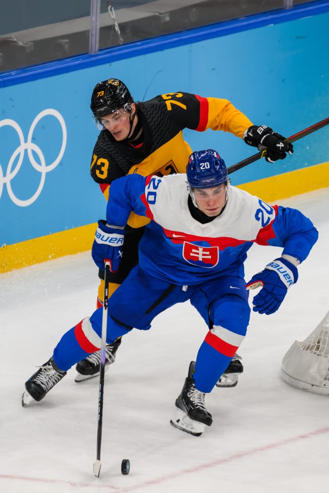 Zo štvrťfinálového zápasu Slovensko - Nemecko