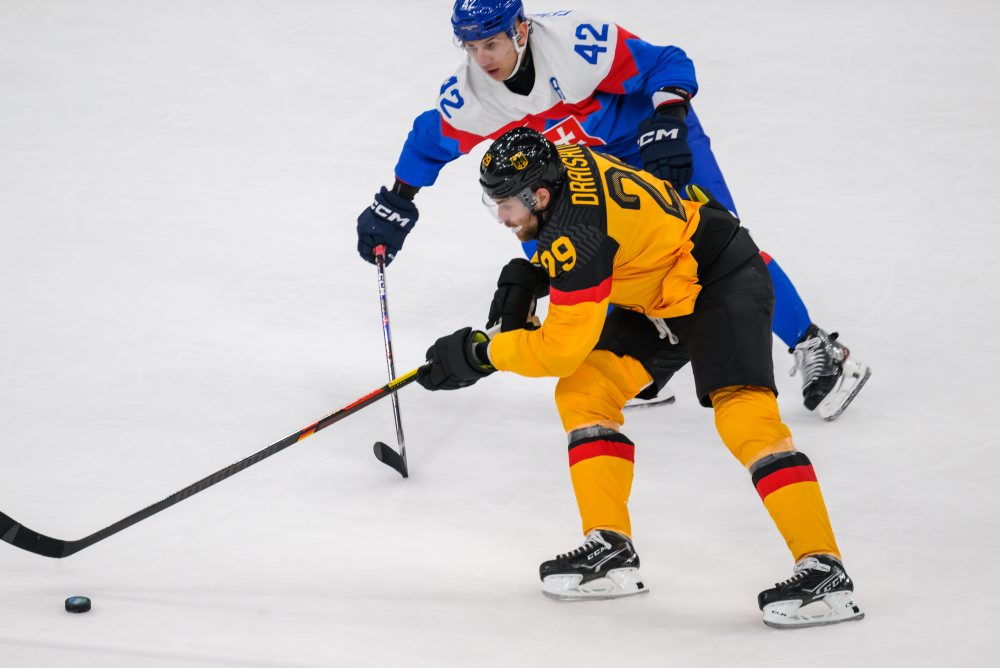 Zo štvrťfinálového zápasu Slovensko - Nemecko