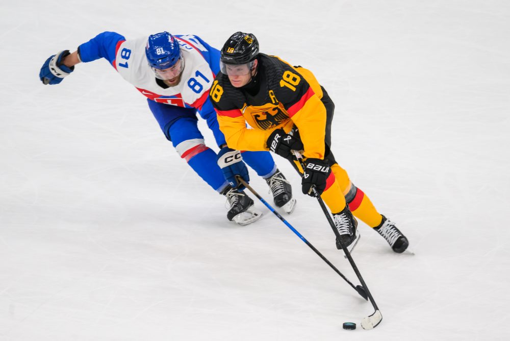 Zo štvrťfinálového zápasu Slovensko - Nemecko