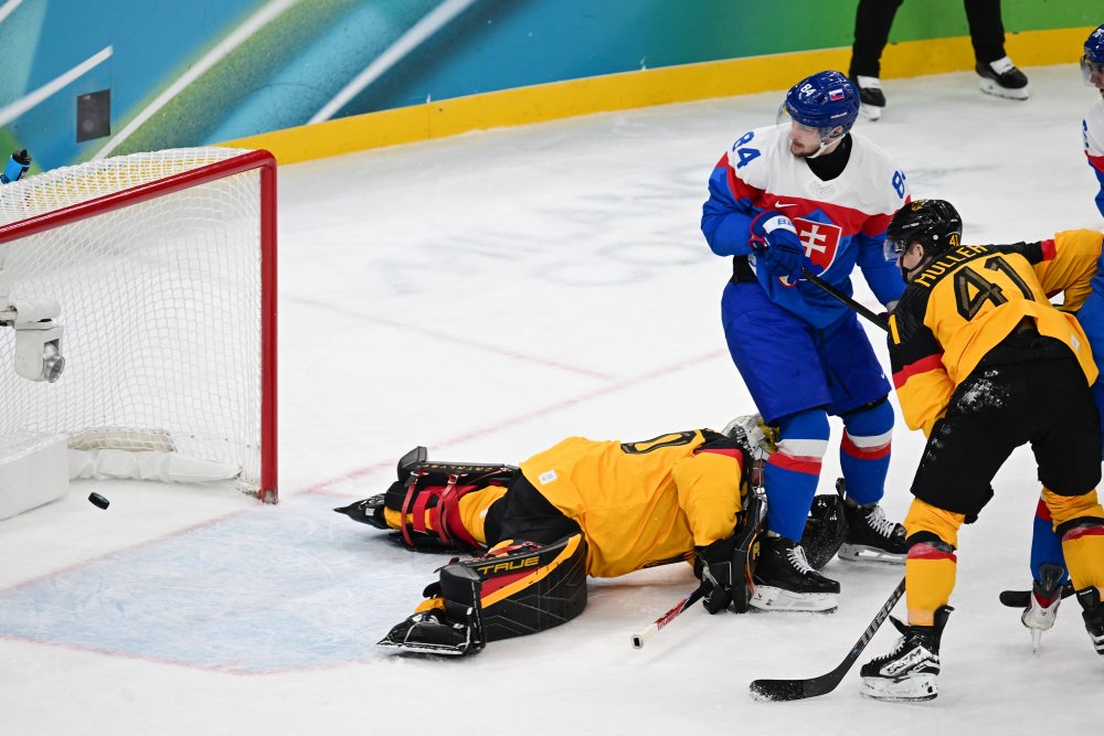 Zo štvrťfinálového zápasu Slovensko - Nemecko