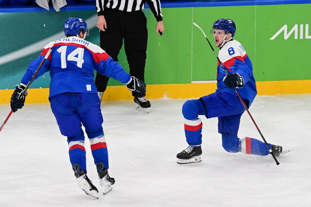 Zo štvrťfinálového zápasu Slovensko - Nemecko