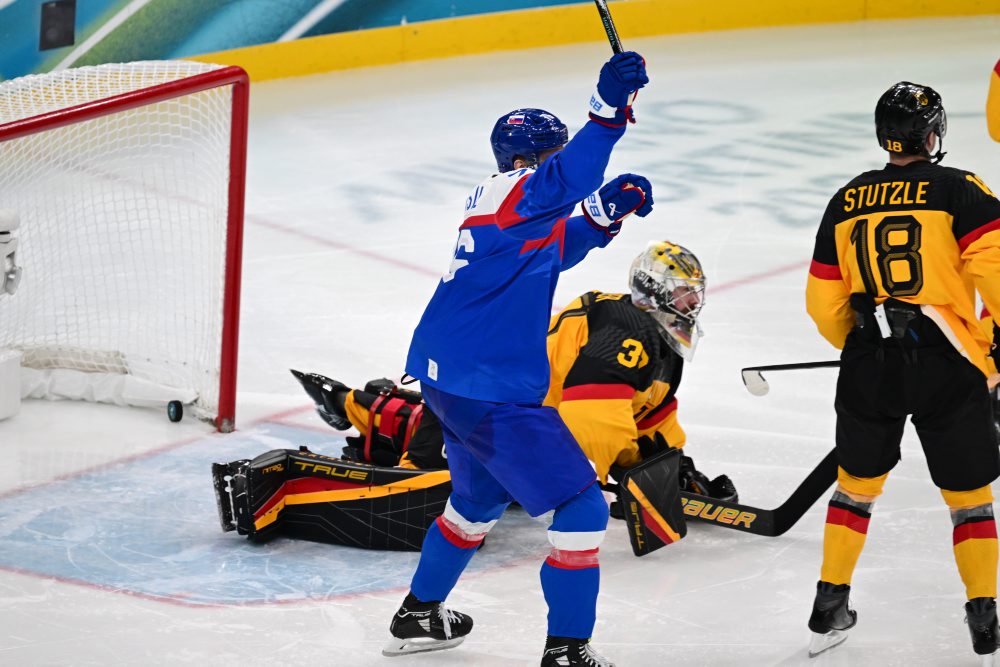 Zo štvrťfinálového zápasu Slovensko - Nemecko
