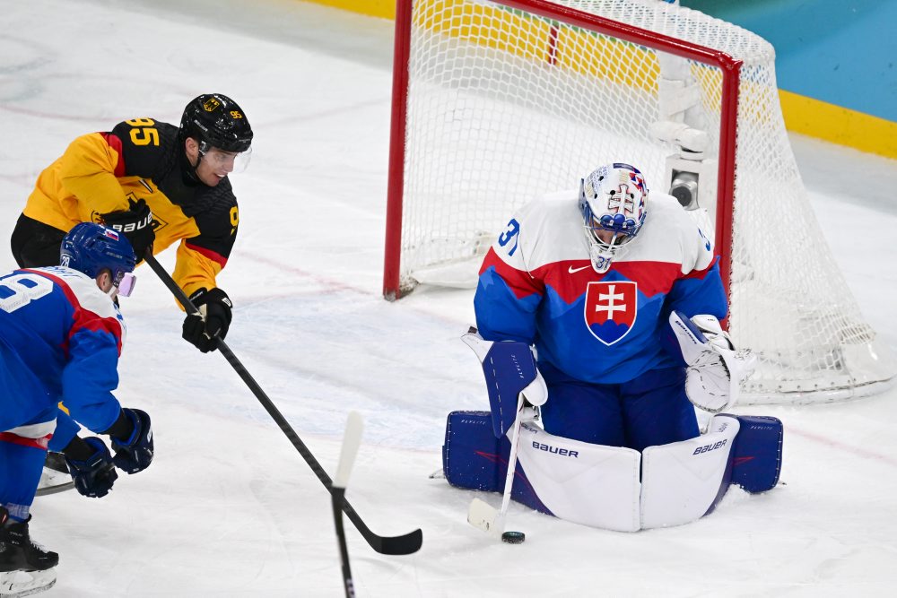Zo štvrťfinálového zápasu Slovensko - Nemecko