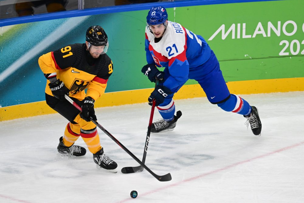Zo štvrťfinálového zápasu Slovensko - Nemecko