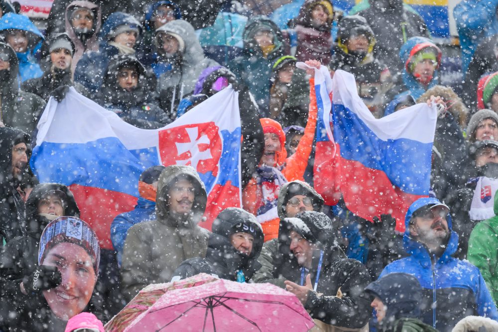 Semifinále v šprinte skialpinistiek na ZOH26 v Bormiu 